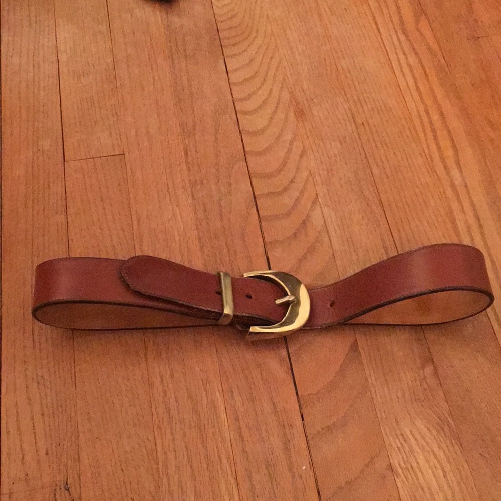 Coach leather belt!
